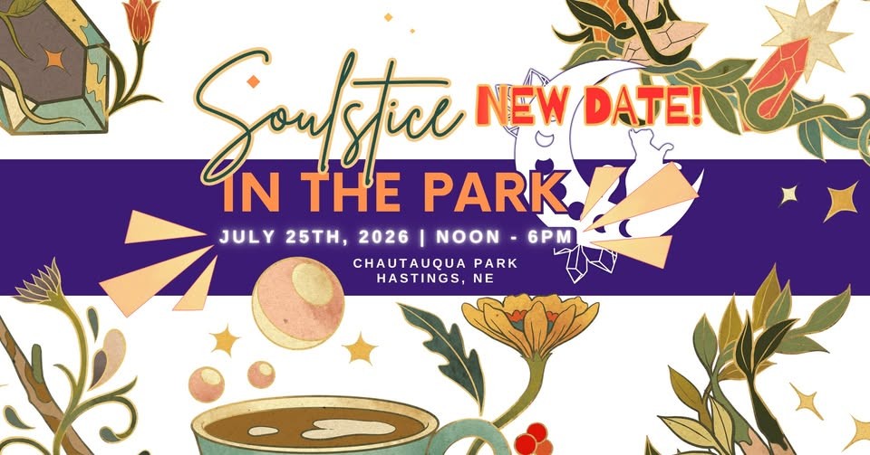 Soulstice in the Park Rescheduled: Nebraska’s Premier Holistic Gathering Set for July 25th